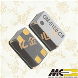 OM-7605-C8-20ppm-TA-QC|32.768K貼片晶振|6G基站晶振